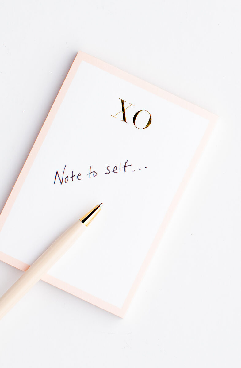 Note to self